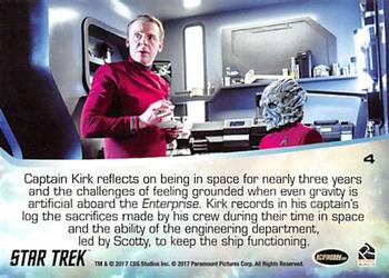 2017 Rittenhouse Star Trek Beyond #04 Captain Kirk reflects on being in space Back