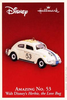 2004 Hallmark #NNO Herbie the Love Bug Front