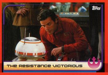 2017 Topps Star Wars Journey to the Last Jedi (UK Release) #29 The Resistance Victorious Front