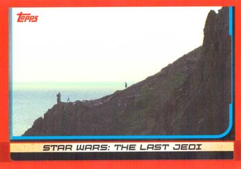 2017 Topps Star Wars Journey to the Last Jedi (UK Release) #87 (hill trail) Front