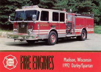1994 Bon Air Fire Engines #205 Madison, Wisconsin - 1992 Darley/Spartan Front