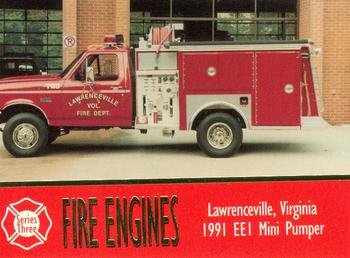 1994 Bon Air Fire Engines #223 Lawrenceville, Virginia - 1991 EEI Mini Pumper Front