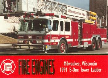 1994 Bon Air Fire Engines #229 Milwaukee, Wisconsin - 1991 E-One Tower Ladder Front