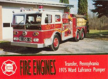 1994 Bon Air Fire Engines #248 Transfer, Pennsylvania - 1975 Ward LaFrance Pumper Front