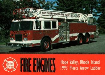 1994 Bon Air Fire Engines #263 Hope Valley, Rhode Island - 1993 Pierce Arrow Ladder Front