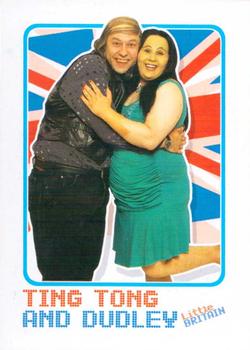 2006 Topps Little Britain Collector Cards #14 Ting Tong & Dudley Front