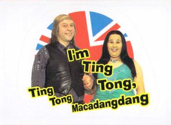 2006 Topps Little Britain Collector Cards - Stickers #14 Ting Tong Macadangdang Front