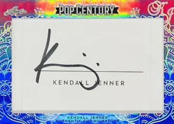 2017 Leaf Pop Century - Dual Cut Signatures #NNO Kylie Jenner / Kendall Jenner Back