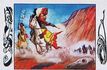 1953 Bowman Frontier Days (R701-5) #76 Chief Joseph Front