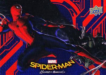 2017 Upper Deck Marvel Spider-Man: Homecoming Walmart Edition #RB-30 Spider-Man & Vulture - Spider-Man and the Vulture Front