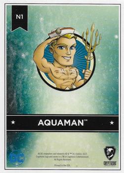 2017 Cryptozoic DC Comics Bombshells - Bombshells Men #N1 Aquaman Back