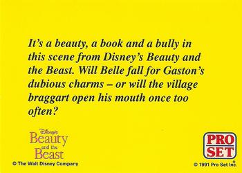 1992 Pro Set Beauty and the Beast - Promos #NNO It's a beauty, a book and a bully Back