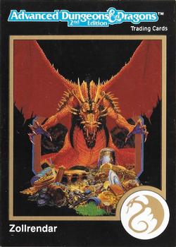 1991 TSR Advanced Dungeons & Dragons #42 Zollrendar, Red Dragon Front