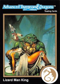 1991 TSR Advanced Dungeons & Dragons #59 Lizard Man King Front