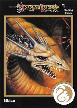1991 TSR Advanced Dungeons & Dragons #93 Glaze, White Dragon Front