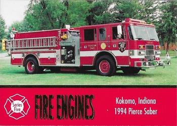 1998 First Choice Collectibles - Fire Engines #402 Kokomo, Indiana - 1994 Pierce Saber Front