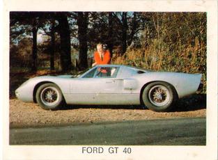 1972 Sanitarium Weet-Bix Super Cars #10 Ford GT 40 Front