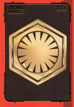 2017 Topps Star Wars Journey to the Last Jedi (UK Release) - Gold Cards #162 The First Order Front