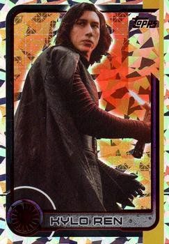 2017 Topps Star Wars Journey to the Last Jedi (UK Release) - Shiny Cards #172 Kylo Ren Front