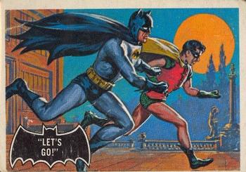 1966 O-Pee-Chee Batman (Black Bat Logo) #28 