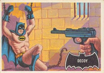 1966 O-Pee-Chee Batman (Black Bat Logo) #49 Decoy Front