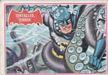 1966 O-Pee-Chee Batman Series A (Red Bat Logo) #8A Tentacled Terror Front