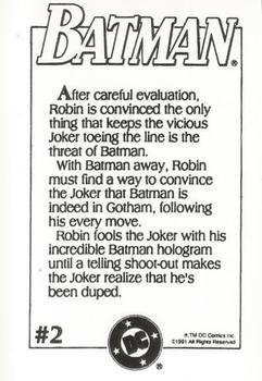 1991 Robin II #2 Batman Back