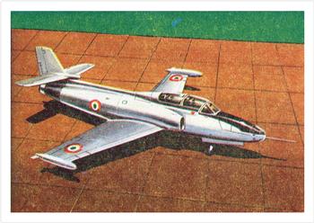 1958 Cardmaster Jet Aircraft of the World #76 Fiat G.82 Trainer Front