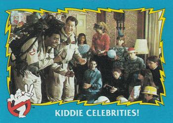 1989 O-Pee-Chee Ghostbusters II #9 Kiddie Celebrities! Front