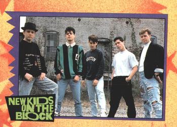 1989 O-Pee-Chee New Kids on the Block #3 Setting Records! Front