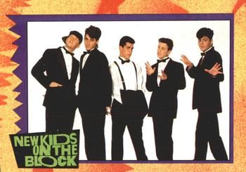 1989 O-Pee-Chee New Kids on the Block #26 Baseball Fan Front