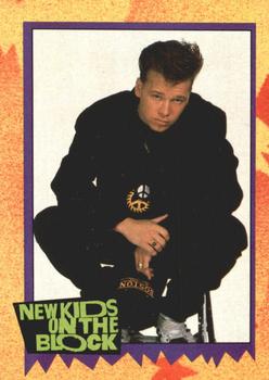 1989 O-Pee-Chee New Kids on the Block #31 Donnie is Discovered! Front