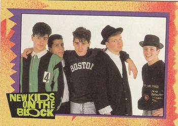 1989 O-Pee-Chee New Kids on the Block #1 New Kids Mania!!! Front