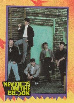 1989 O-Pee-Chee New Kids on the Block #4 Bookin’ Front