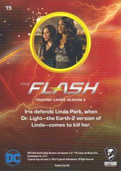 2017 Cryptozoic The Flash Season 2 - Rainbow Foil #15 Light It Up Back
