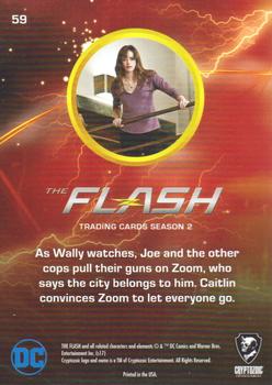 2017 Cryptozoic The Flash Season 2 - Rainbow Foil #59 Zoom's City Back