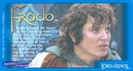 2003 Bassett Lord of the Rings: The Two Towers #NNO Frodo Front