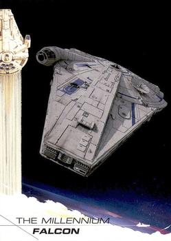 2018 Topps Solo: A Star Wars Story #13 The Millennium Falcon Front