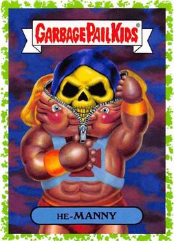 2018 Topps Garbage Pail Kids We Hate the '80s - Puke #1a He-Manny Front