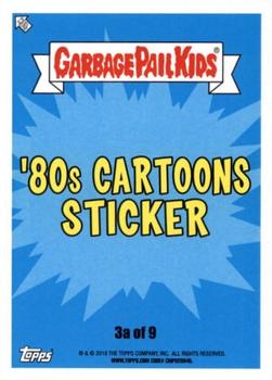 2018 Topps Garbage Pail Kids We Hate the '80s - Puke #3a Otto Boot Back