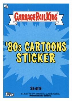 2018 Topps Garbage Pail Kids We Hate the '80s - Bruised #3a Otto Boot Back