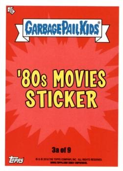 2018 Topps Garbage Pail Kids We Hate the '80s - Bruised #3a Karate Kit Back