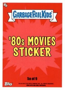 2018 Topps Garbage Pail Kids We Hate the '80s - Bruised #5a Old Time Rock & Roland Back