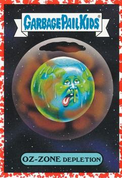 2018 Topps Garbage Pail Kids We Hate the '80s - Bloody Nose #9b Oz-Zone Depletion Front