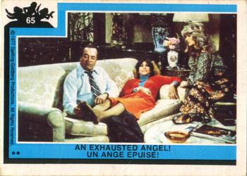 1977 O-Pee-Chee Charlie's Angels #65 An Exhausted Angel! Front