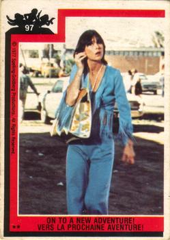 1977 O-Pee-Chee Charlie's Angels #97 On to a New Adventure! Front