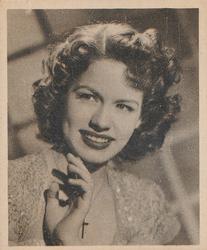 1948 Bowman Movie Stars (R701-9) #8 Jean Ruth Front