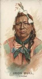 1888 Allen & Ginter Celebrated American Indian Chiefs (N2) #NNO Iron Bull Front