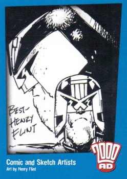 2008 Strictly Ink 30 Years of 2000 AD #66 Henry Flint Front