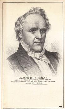 1880-85 U.S. Presidents (HD2a) #NNO James Buchanan Front
